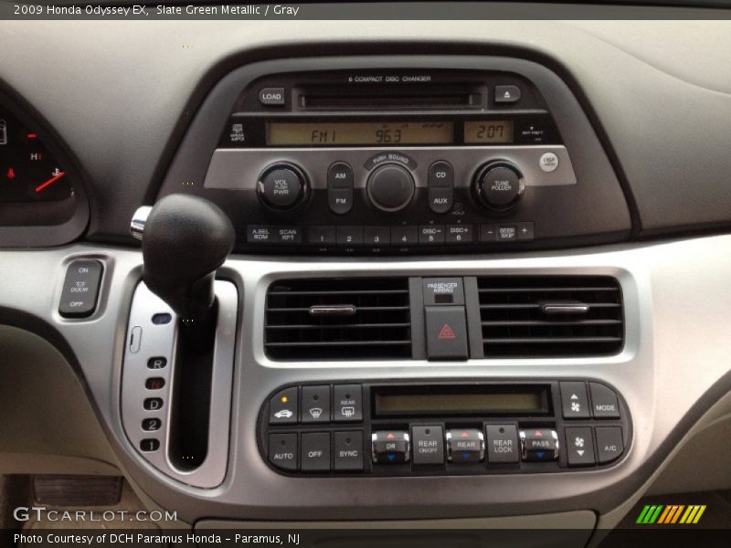 Slate Green Metallic / Gray 2009 Honda Odyssey EX