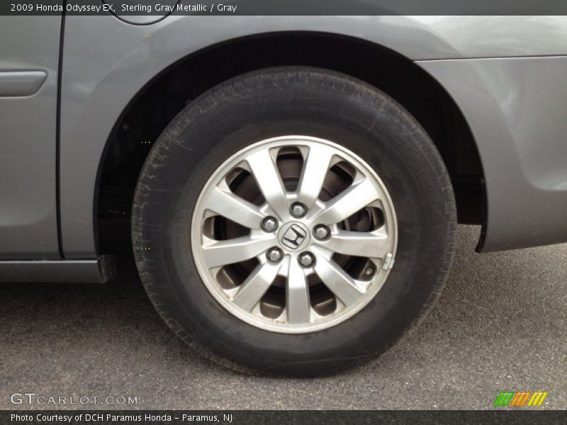 Sterling Gray Metallic / Gray 2009 Honda Odyssey EX
