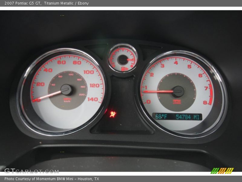 Titanium Metallic / Ebony 2007 Pontiac G5 GT