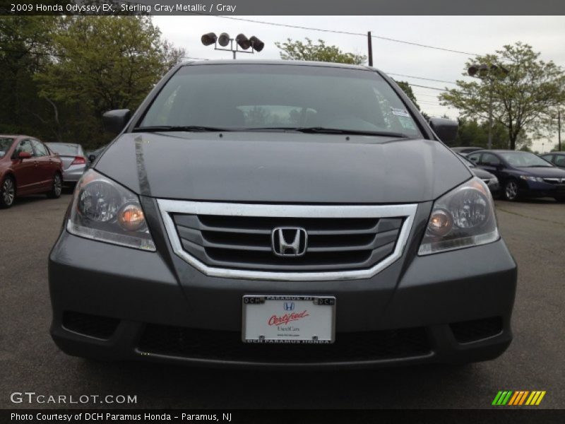 Sterling Gray Metallic / Gray 2009 Honda Odyssey EX
