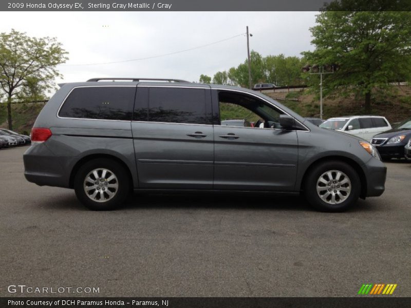 Sterling Gray Metallic / Gray 2009 Honda Odyssey EX