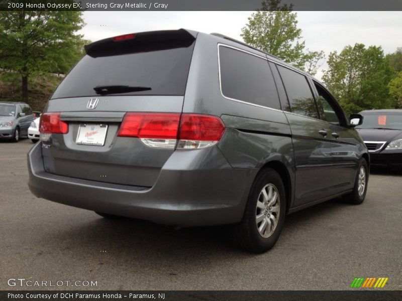 Sterling Gray Metallic / Gray 2009 Honda Odyssey EX