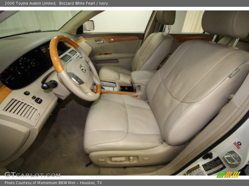 Blizzard White Pearl / Ivory 2006 Toyota Avalon Limited