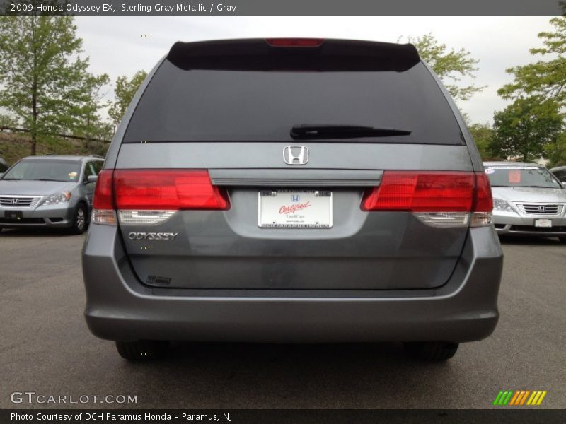 Sterling Gray Metallic / Gray 2009 Honda Odyssey EX