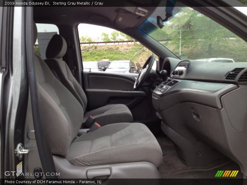 Sterling Gray Metallic / Gray 2009 Honda Odyssey EX