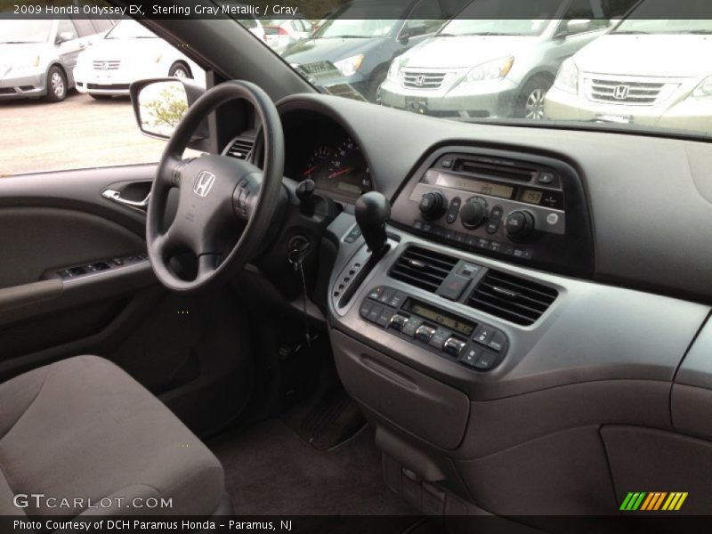 Sterling Gray Metallic / Gray 2009 Honda Odyssey EX