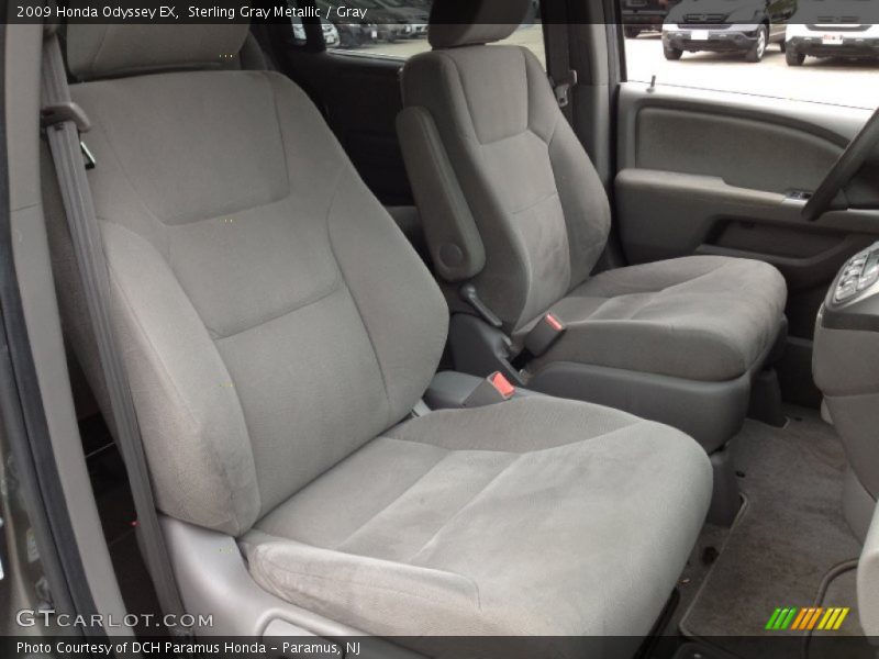 Sterling Gray Metallic / Gray 2009 Honda Odyssey EX