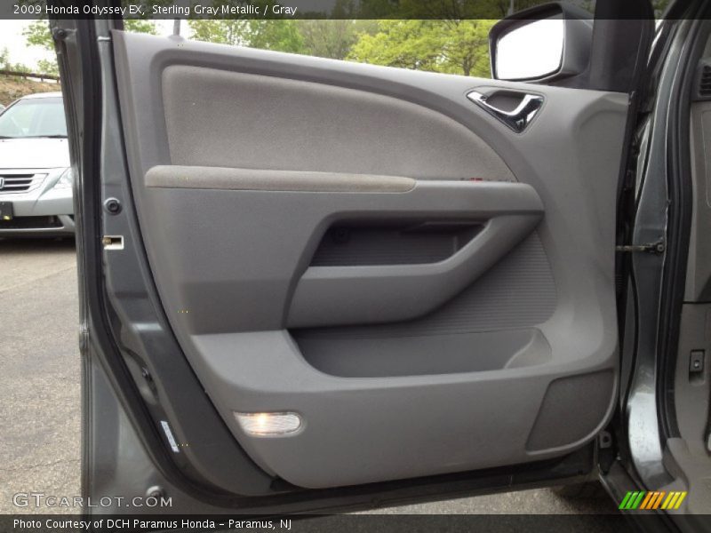 Sterling Gray Metallic / Gray 2009 Honda Odyssey EX