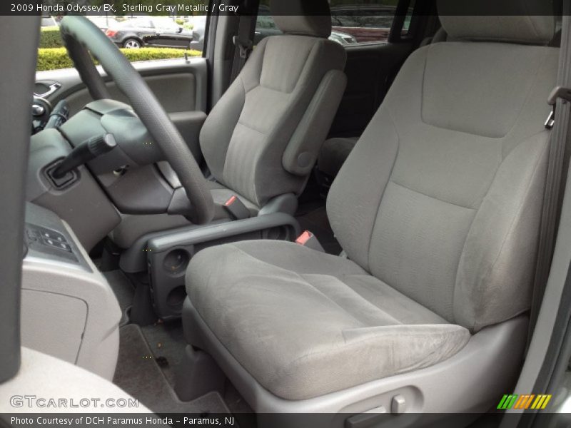 Sterling Gray Metallic / Gray 2009 Honda Odyssey EX