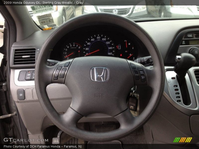 Sterling Gray Metallic / Gray 2009 Honda Odyssey EX