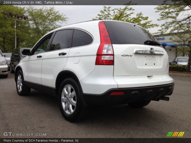 Taffeta White / Gray 2009 Honda CR-V EX 4WD