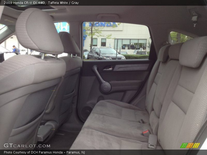 Taffeta White / Gray 2009 Honda CR-V EX 4WD