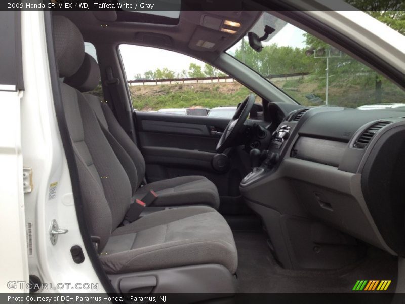 Taffeta White / Gray 2009 Honda CR-V EX 4WD