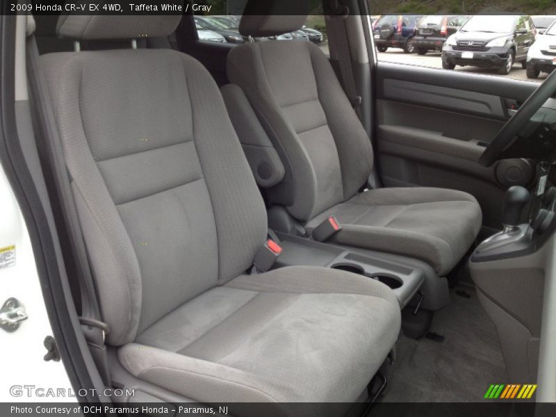 Taffeta White / Gray 2009 Honda CR-V EX 4WD