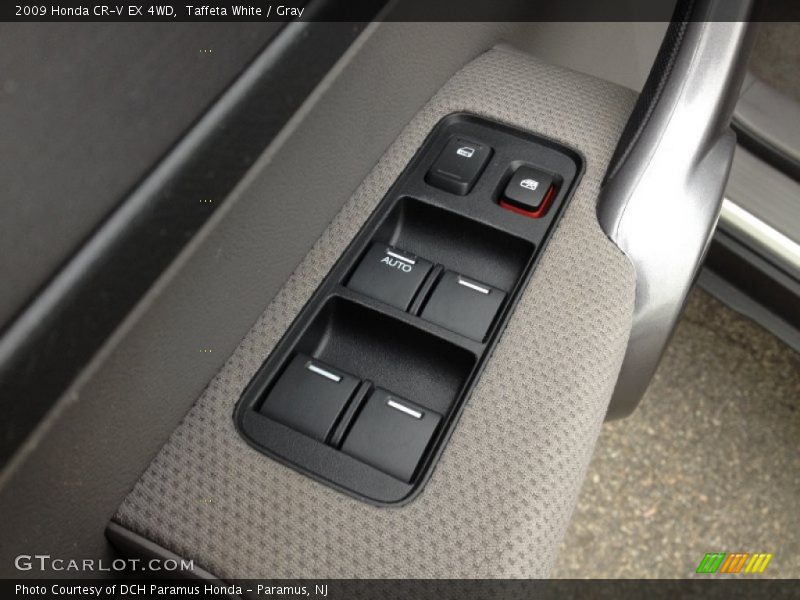 Taffeta White / Gray 2009 Honda CR-V EX 4WD