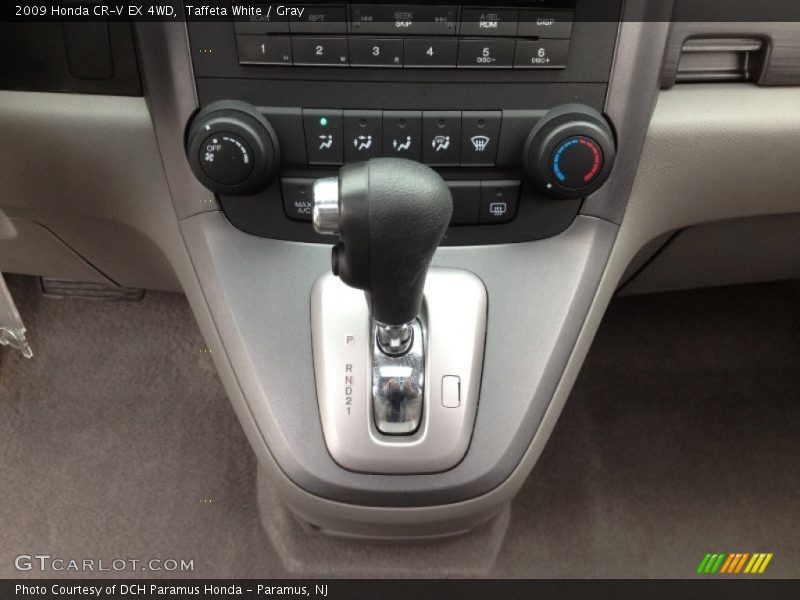 Taffeta White / Gray 2009 Honda CR-V EX 4WD