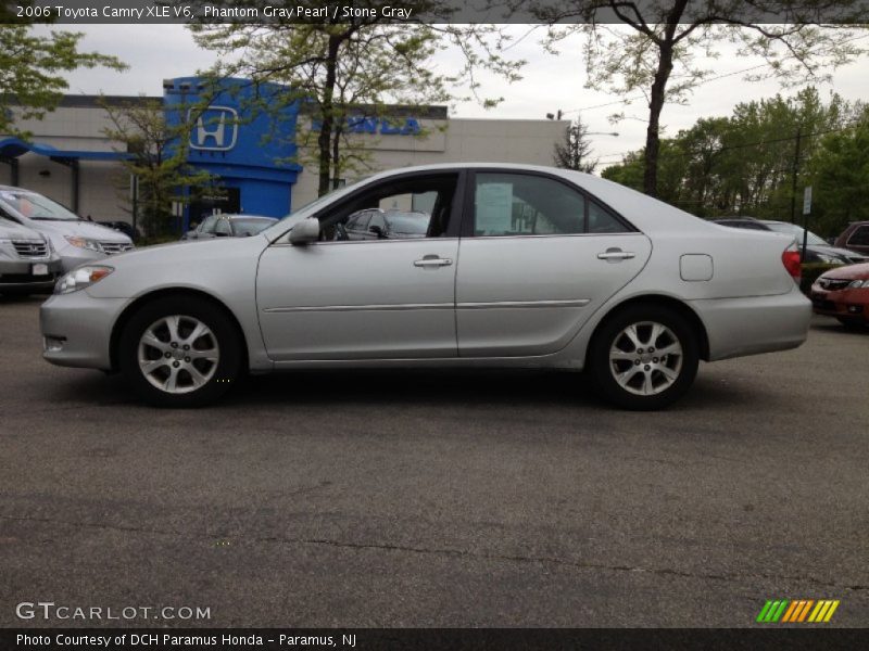 Phantom Gray Pearl / Stone Gray 2006 Toyota Camry XLE V6