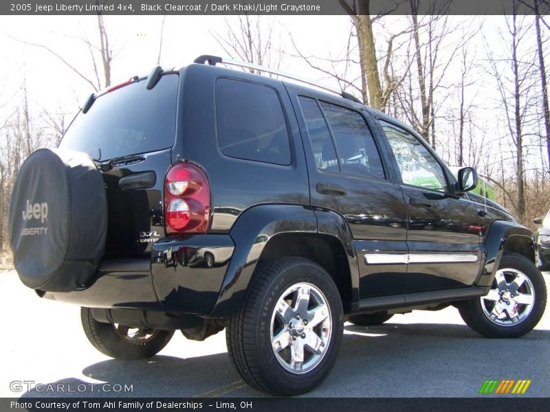 Black Clearcoat / Dark Khaki/Light Graystone 2005 Jeep Liberty Limited 4x4