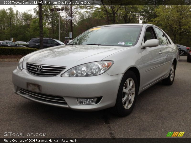 Phantom Gray Pearl / Stone Gray 2006 Toyota Camry XLE V6
