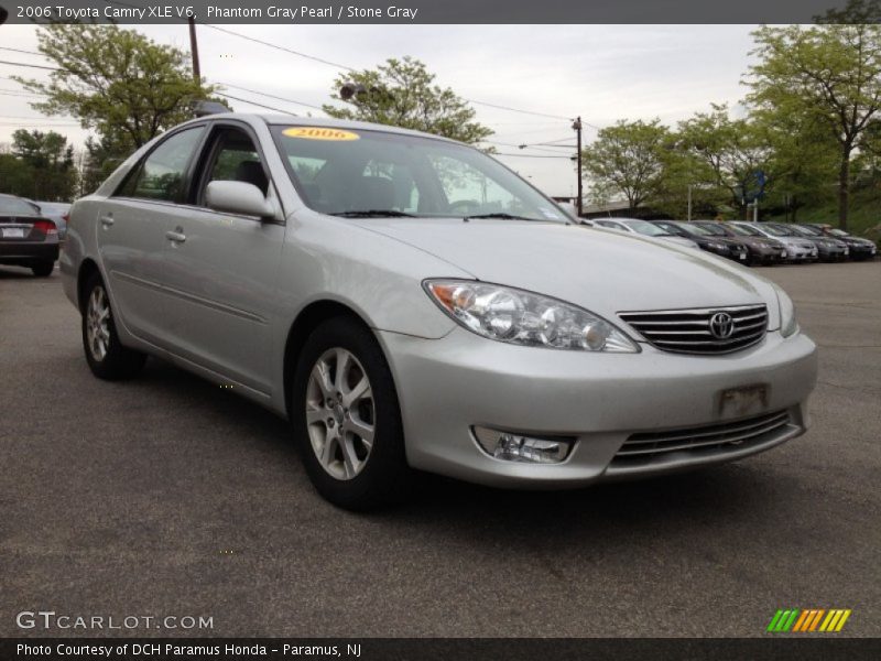 Phantom Gray Pearl / Stone Gray 2006 Toyota Camry XLE V6
