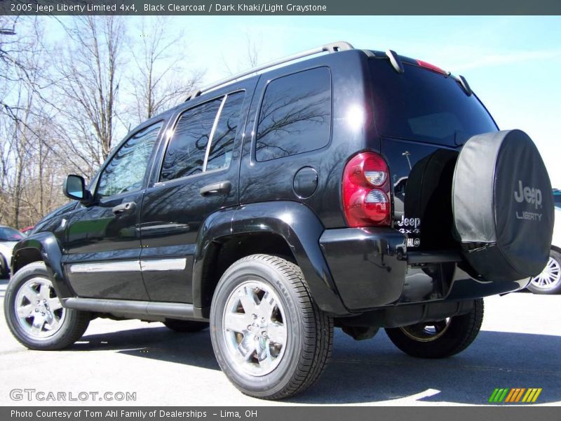 Black Clearcoat / Dark Khaki/Light Graystone 2005 Jeep Liberty Limited 4x4