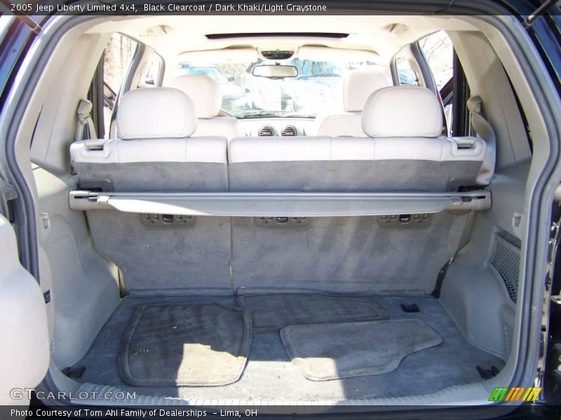 Black Clearcoat / Dark Khaki/Light Graystone 2005 Jeep Liberty Limited 4x4