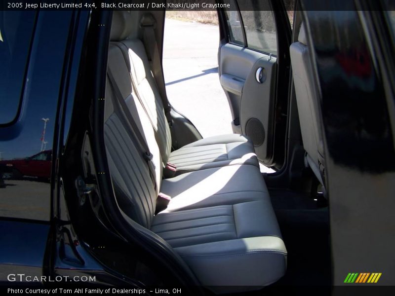 Black Clearcoat / Dark Khaki/Light Graystone 2005 Jeep Liberty Limited 4x4