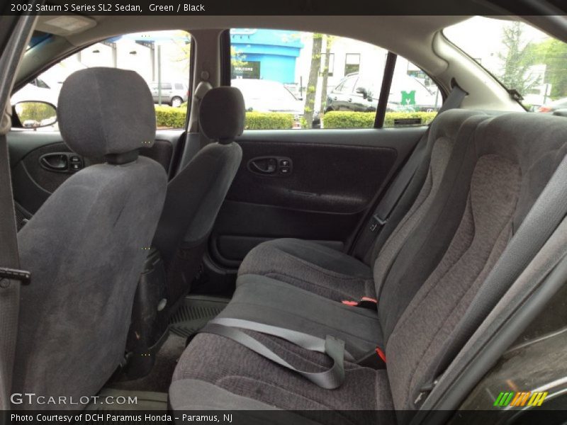 Green / Black 2002 Saturn S Series SL2 Sedan