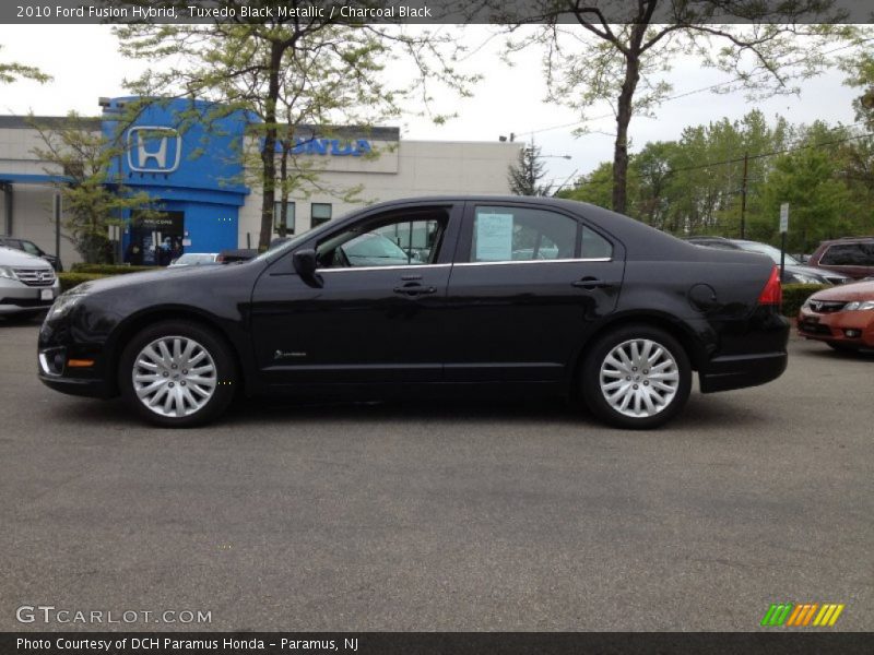 Tuxedo Black Metallic / Charcoal Black 2010 Ford Fusion Hybrid