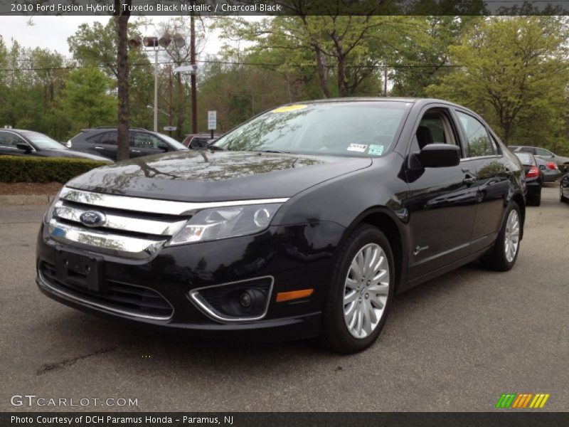 Tuxedo Black Metallic / Charcoal Black 2010 Ford Fusion Hybrid
