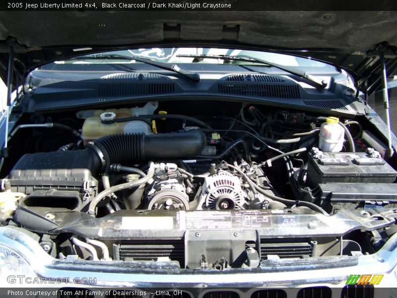 Black Clearcoat / Dark Khaki/Light Graystone 2005 Jeep Liberty Limited 4x4