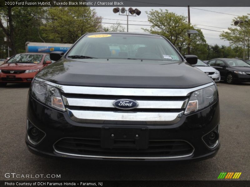 Tuxedo Black Metallic / Charcoal Black 2010 Ford Fusion Hybrid