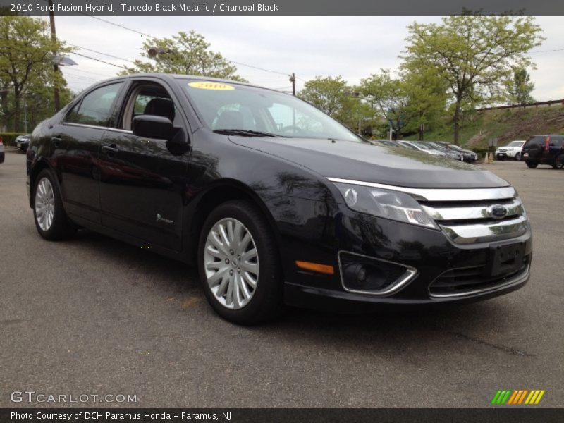 Tuxedo Black Metallic / Charcoal Black 2010 Ford Fusion Hybrid