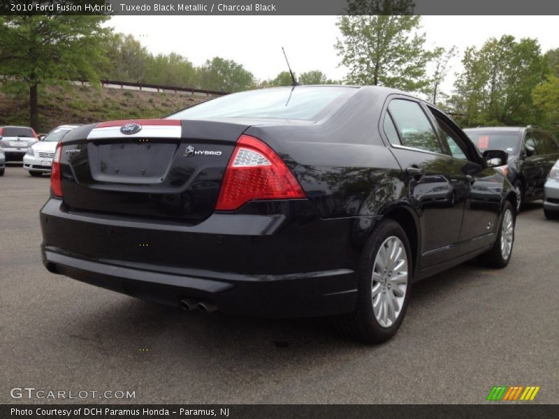 Tuxedo Black Metallic / Charcoal Black 2010 Ford Fusion Hybrid