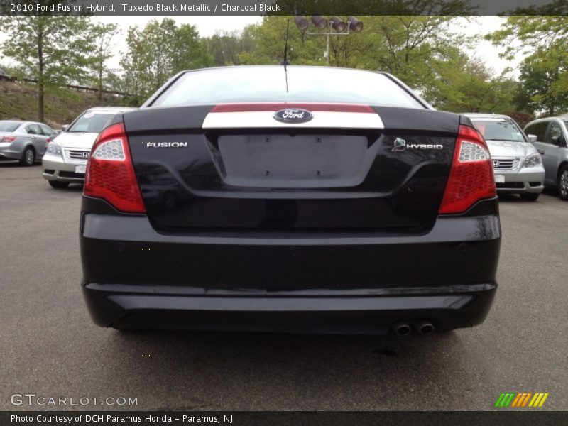 Tuxedo Black Metallic / Charcoal Black 2010 Ford Fusion Hybrid