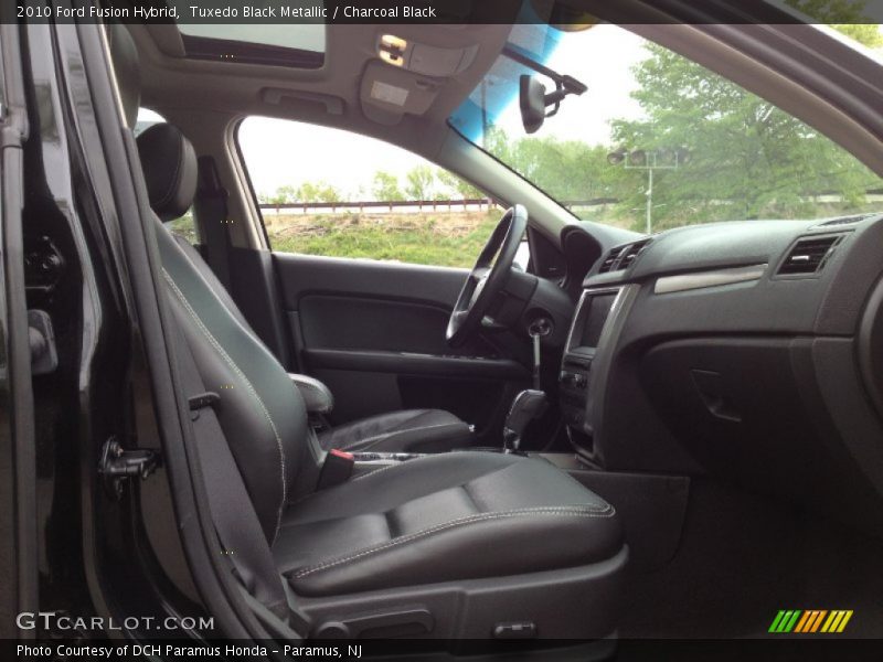 Tuxedo Black Metallic / Charcoal Black 2010 Ford Fusion Hybrid