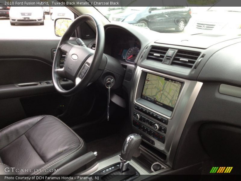 Tuxedo Black Metallic / Charcoal Black 2010 Ford Fusion Hybrid