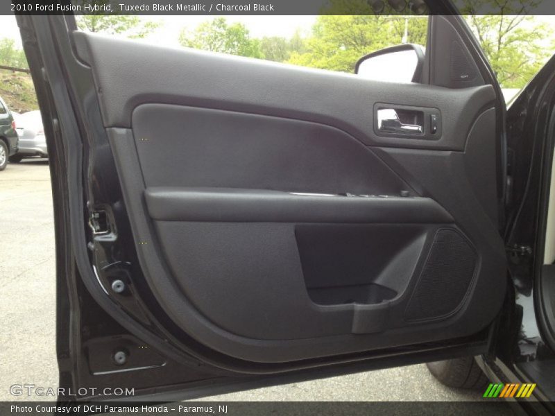 Tuxedo Black Metallic / Charcoal Black 2010 Ford Fusion Hybrid