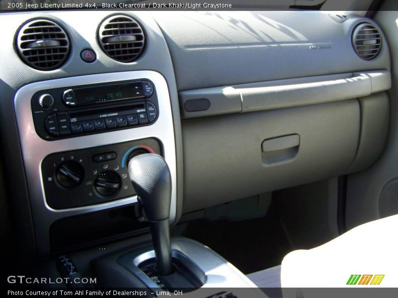 Black Clearcoat / Dark Khaki/Light Graystone 2005 Jeep Liberty Limited 4x4