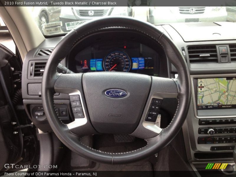 Tuxedo Black Metallic / Charcoal Black 2010 Ford Fusion Hybrid