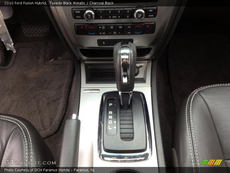 Tuxedo Black Metallic / Charcoal Black 2010 Ford Fusion Hybrid