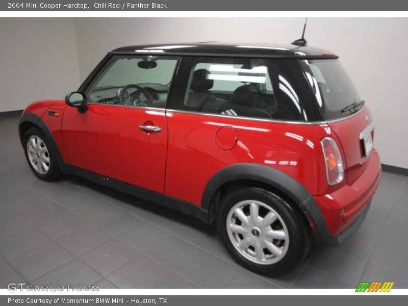 Chili Red / Panther Black 2004 Mini Cooper Hardtop