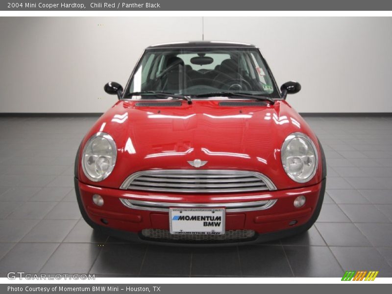 Chili Red / Panther Black 2004 Mini Cooper Hardtop