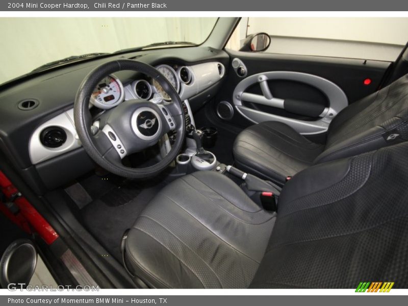 Chili Red / Panther Black 2004 Mini Cooper Hardtop
