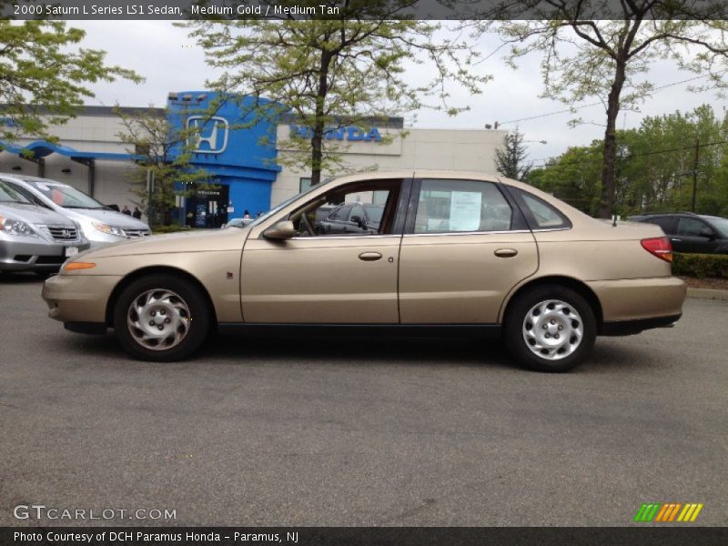 Medium Gold / Medium Tan 2000 Saturn L Series LS1 Sedan