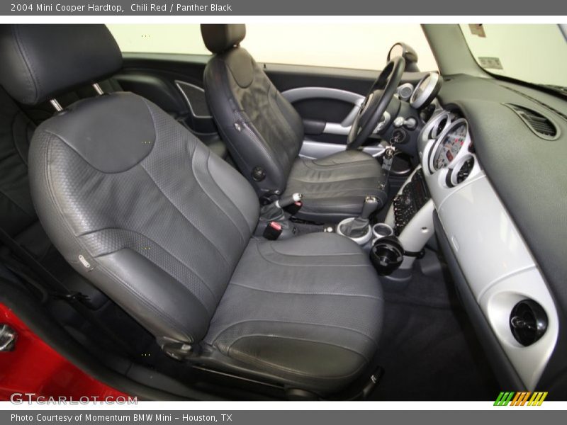 Chili Red / Panther Black 2004 Mini Cooper Hardtop
