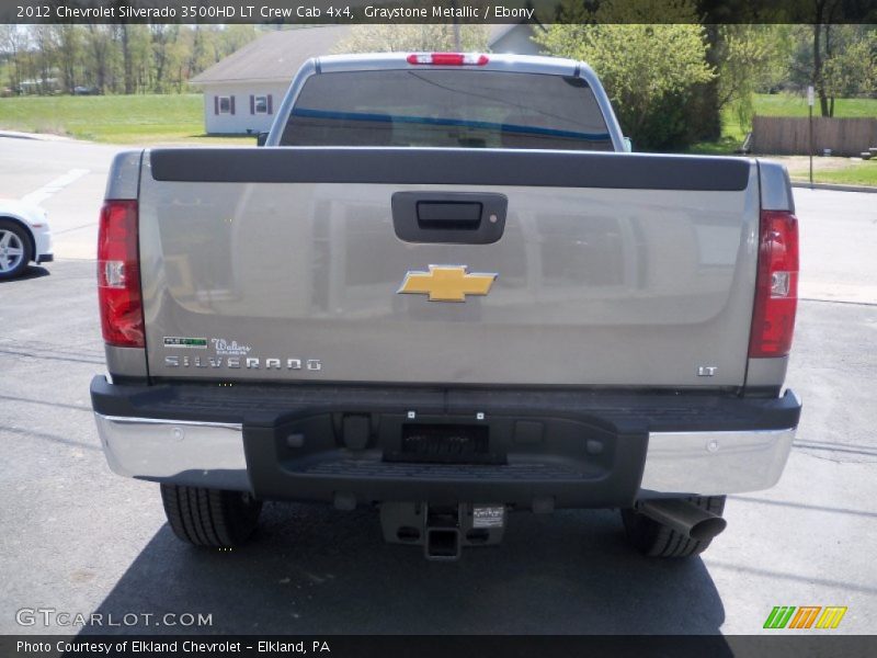 Graystone Metallic / Ebony 2012 Chevrolet Silverado 3500HD LT Crew Cab 4x4