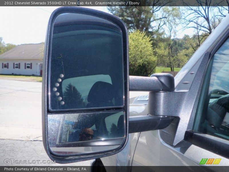 Graystone Metallic / Ebony 2012 Chevrolet Silverado 3500HD LT Crew Cab 4x4