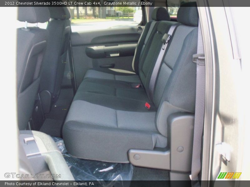 Graystone Metallic / Ebony 2012 Chevrolet Silverado 3500HD LT Crew Cab 4x4
