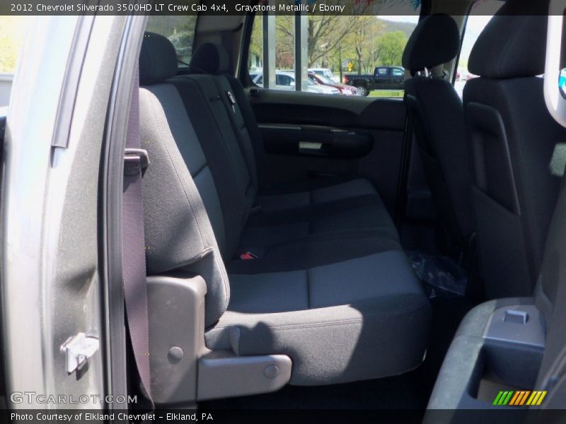 Graystone Metallic / Ebony 2012 Chevrolet Silverado 3500HD LT Crew Cab 4x4